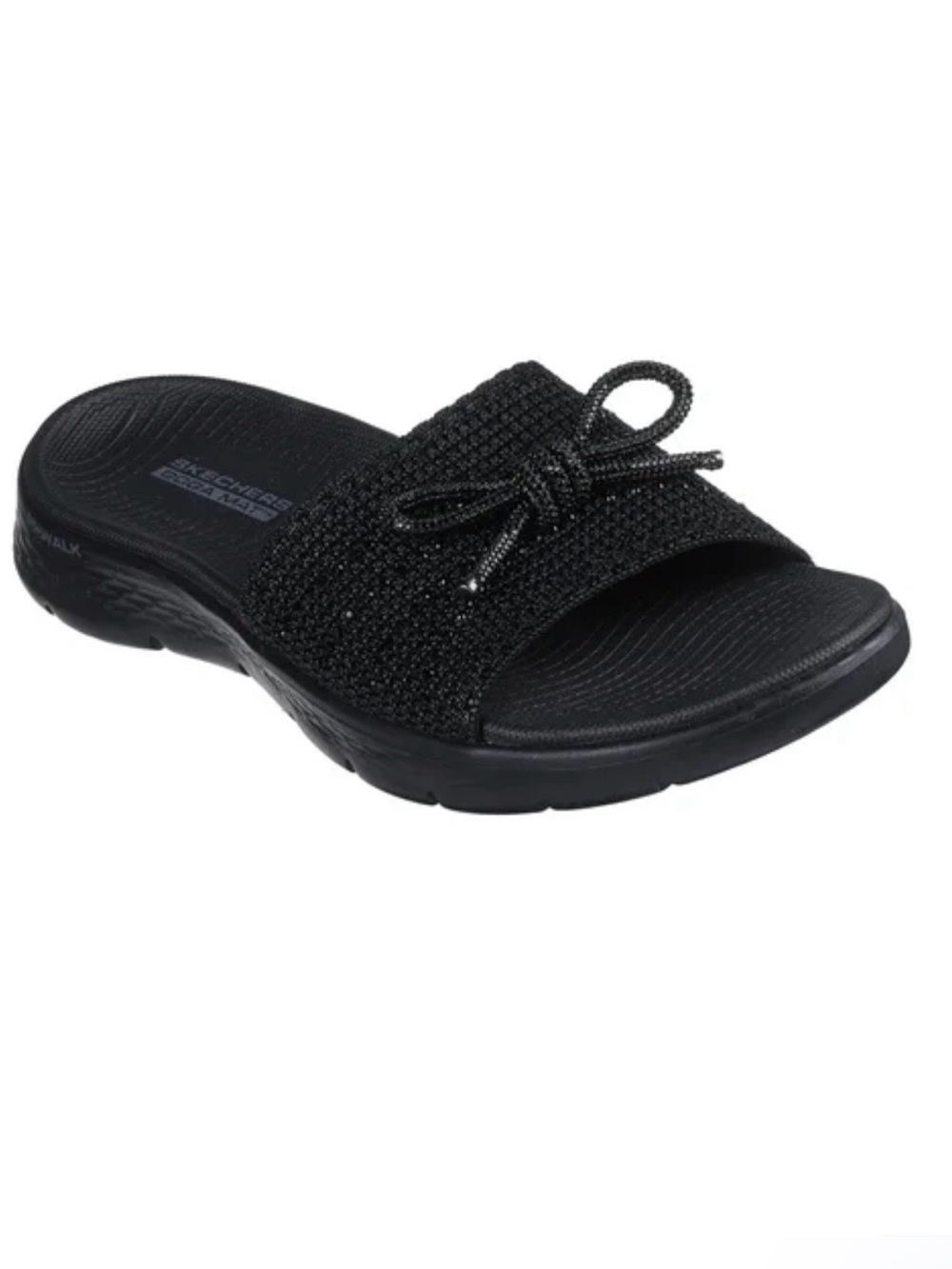 Skechers On-the-Go Stella Slip On Black Sandals Women’s Size 5 US